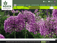 Tablet Screenshot of garten-roesch.de